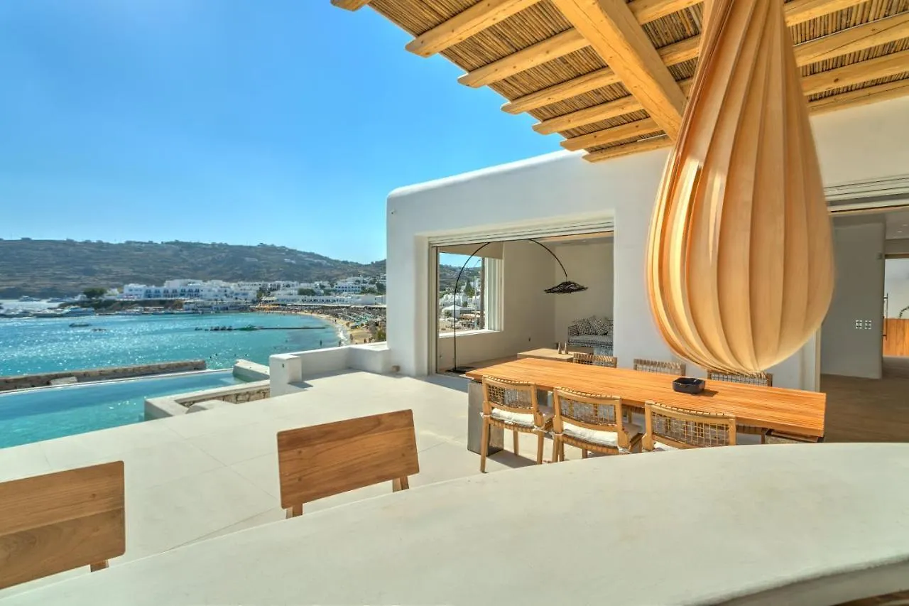 Beachfront Mykon Villa Platys Gialos   Platys Gialos (Mykonos)